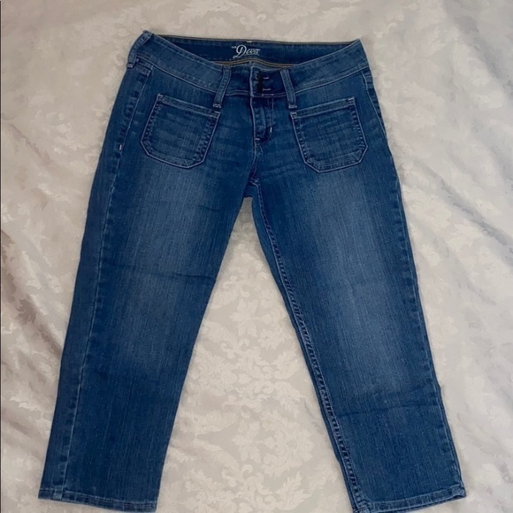 Old‎ navy women’s diva denim capris size 2 - Picture 3 of 8
